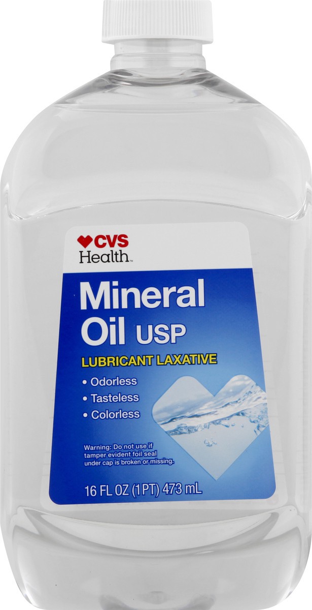 slide 9 of 11, CVS Health Mineral Oil Usp Lubricant Laxative, 16 Oz, 1 ct