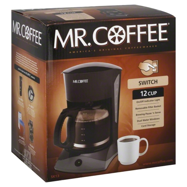 slide 1 of 1, Mr. Coffee Maker, 12 cup