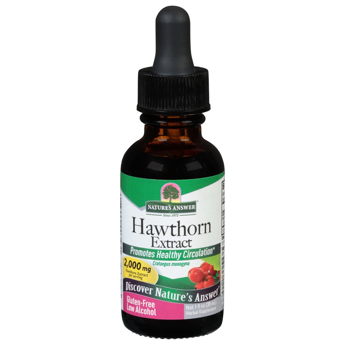 slide 4 of 13, Nature's Answer 2000 mg Hawthorn Extract 1 fl oz, 1 fl oz