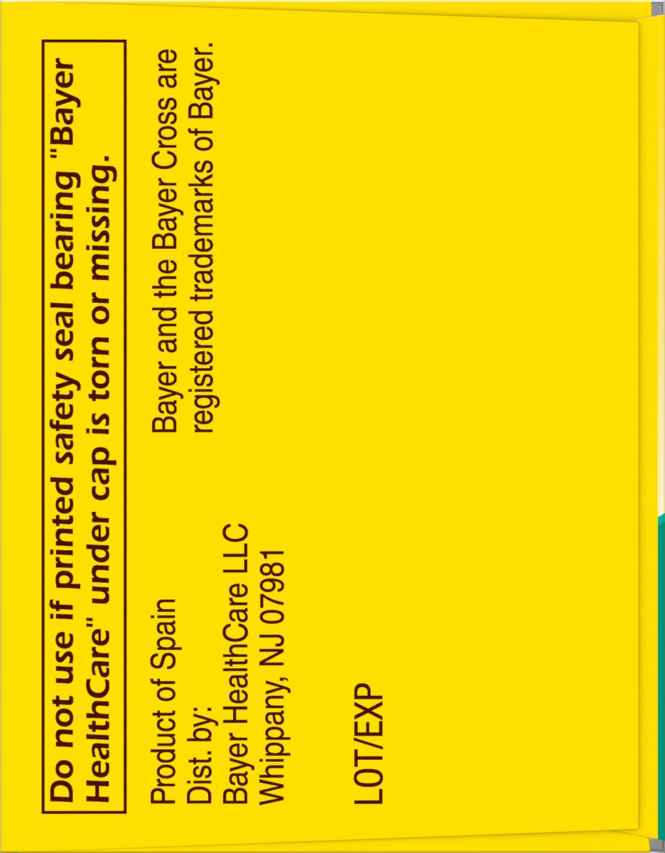 slide 2 of 6, Bayer Aspirin Pain Reliever Enteric Coated Caplets 325mg, 100 ct