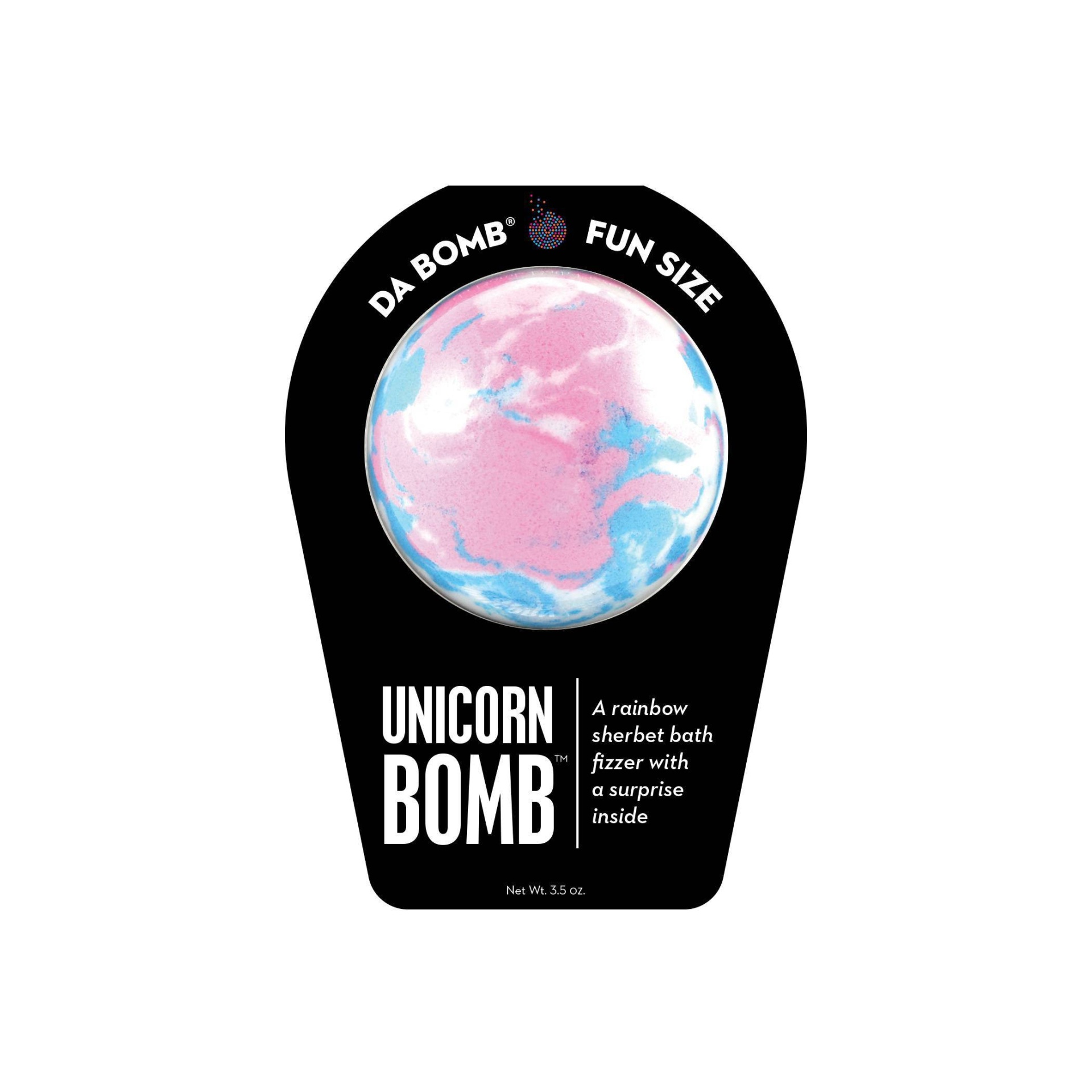 slide 1 of 3, Da Bomb Bath Fizzers Unicorn Bath Bomb - 3.5oz, 3.5 oz