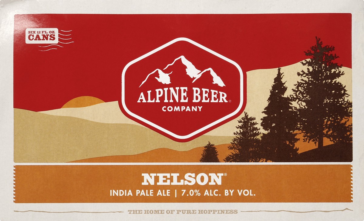 slide 5 of 10, Nelson Beer 6 ea, 6 ct; 12 oz