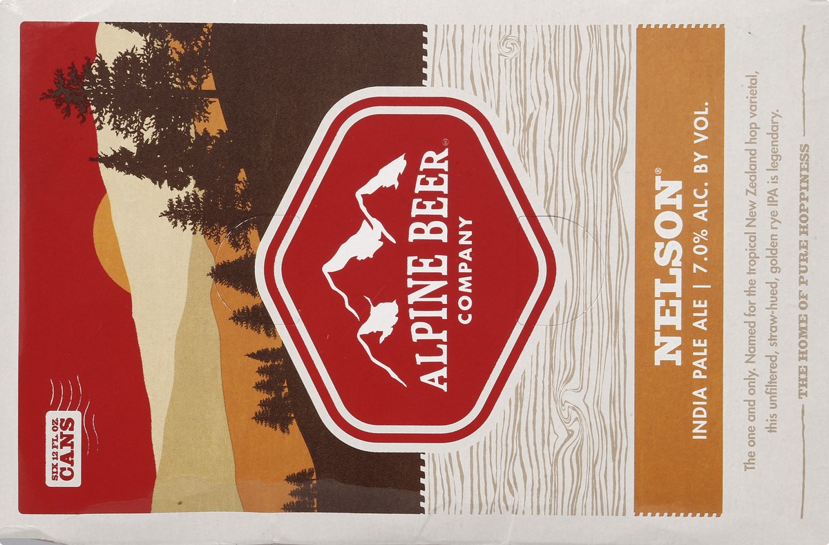 slide 6 of 10, Nelson Beer 6 ea, 6 ct; 12 oz