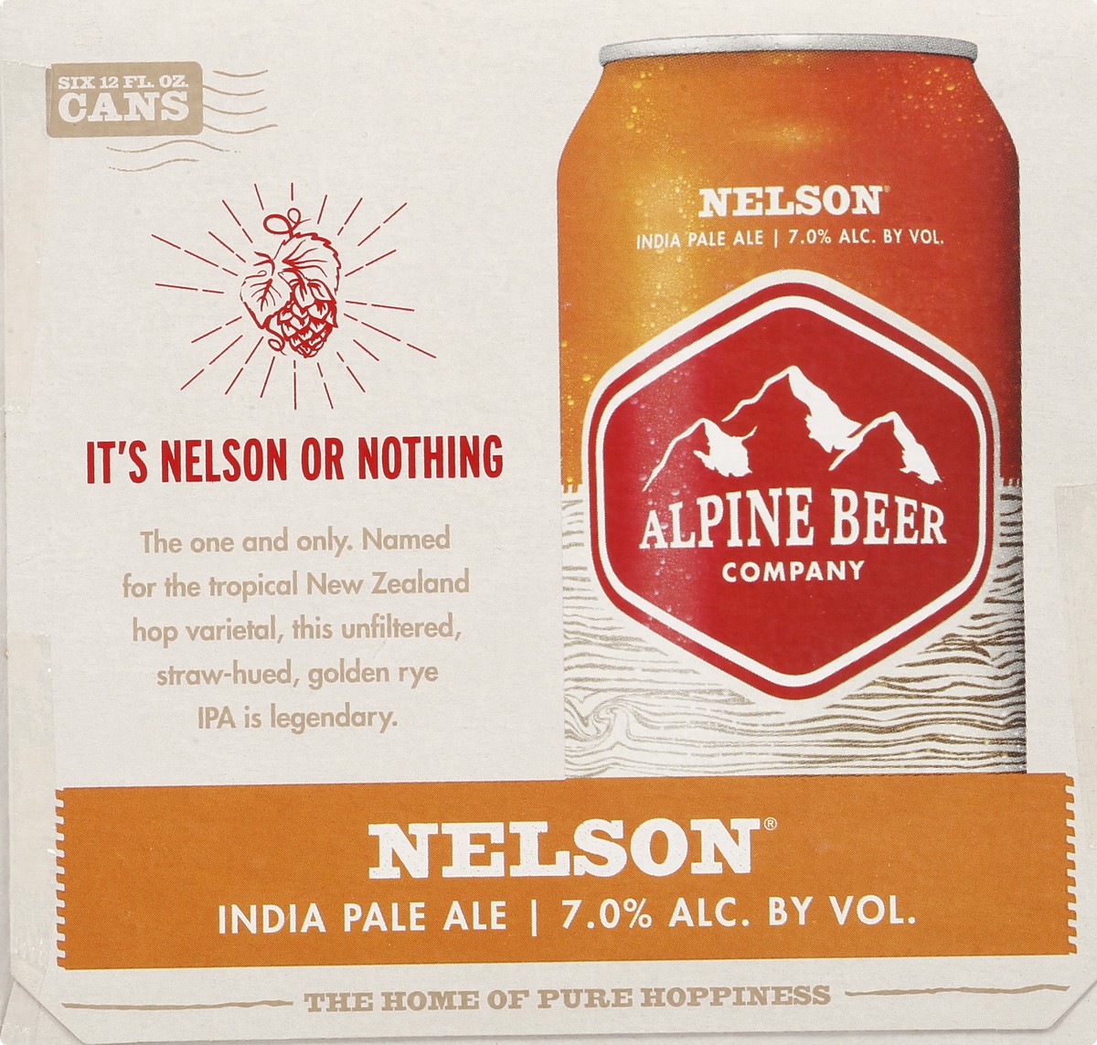 slide 10 of 10, Nelson Beer 6 ea, 6 ct; 12 oz