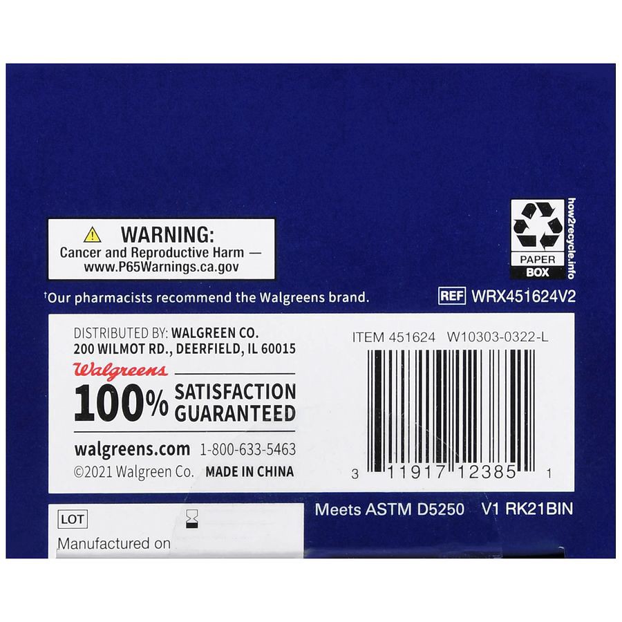 slide 3 of 5, Walgreens Small Latex Free Vinyl Exam Gloves, 50 ct