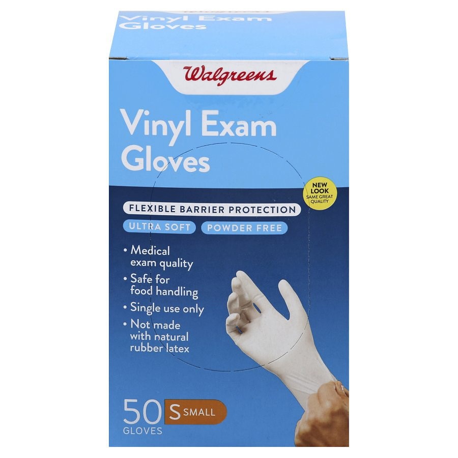 Walgreens rubber shop gloves