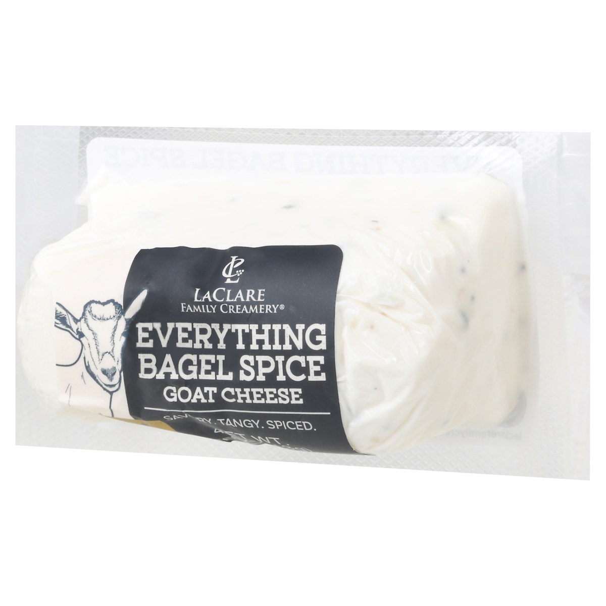 LaClare Farms Everything Bagel Spice Goat Cheese 4 oz Shipt
