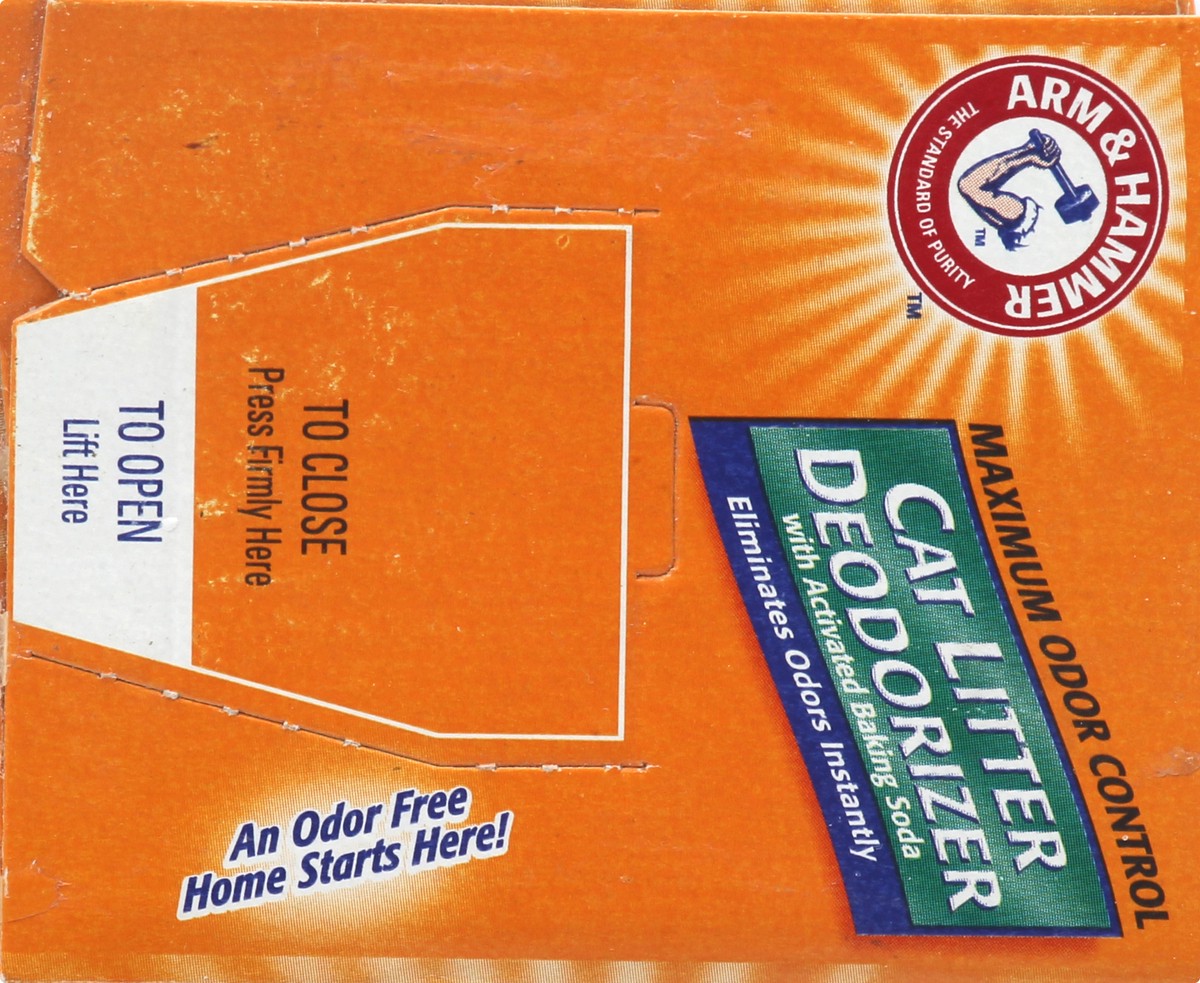 slide 9 of 11, ARM & HAMMER with Activated Baking Soda Cat Litter Deodorizer 20 oz, 20 oz