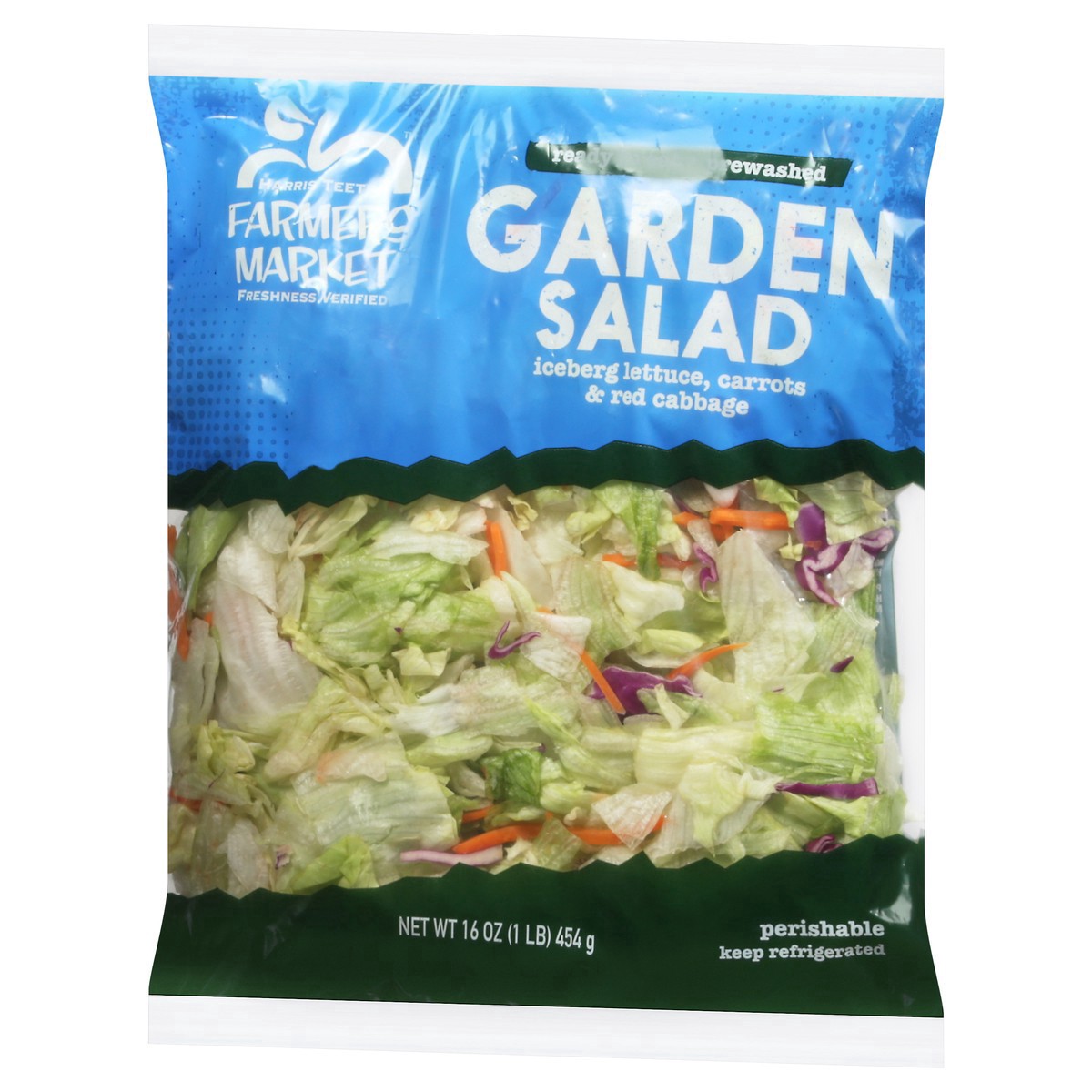 slide 12 of 12, Farmer's Market Garden Salad 16 oz, 16 oz