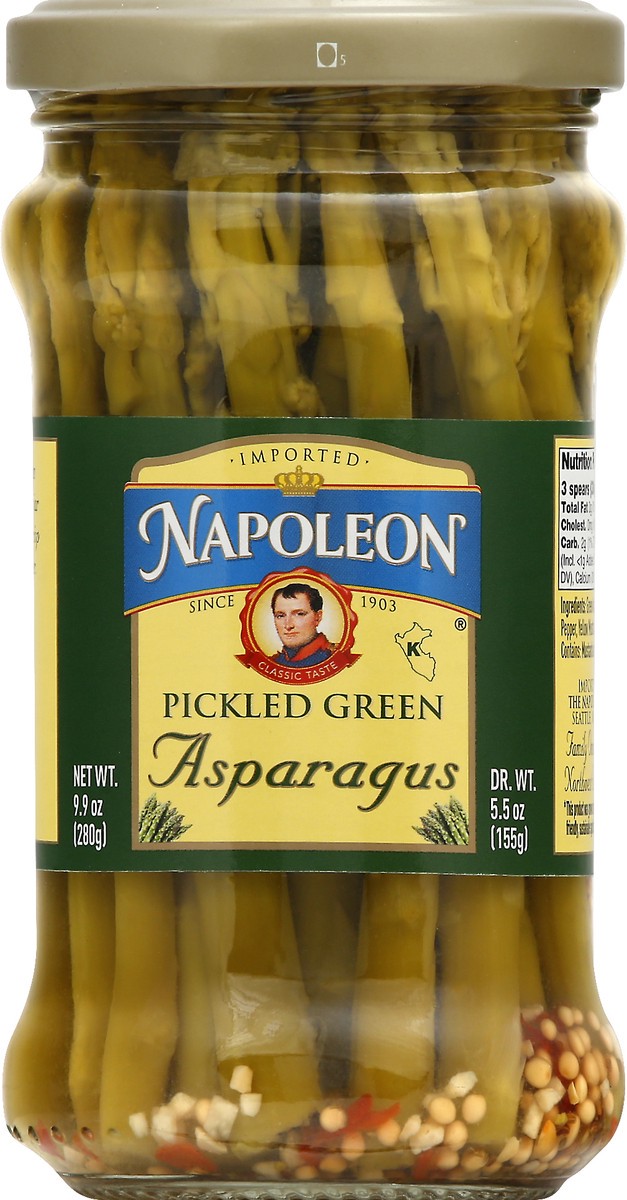 slide 5 of 9, Napoleon Pickled Green Asparagus, 9.9 oz