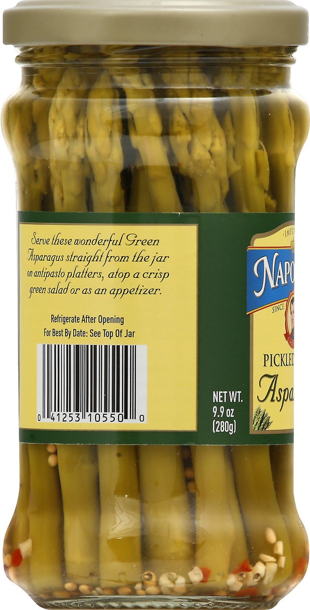 slide 8 of 9, Napoleon Pickled Green Asparagus, 9.9 oz