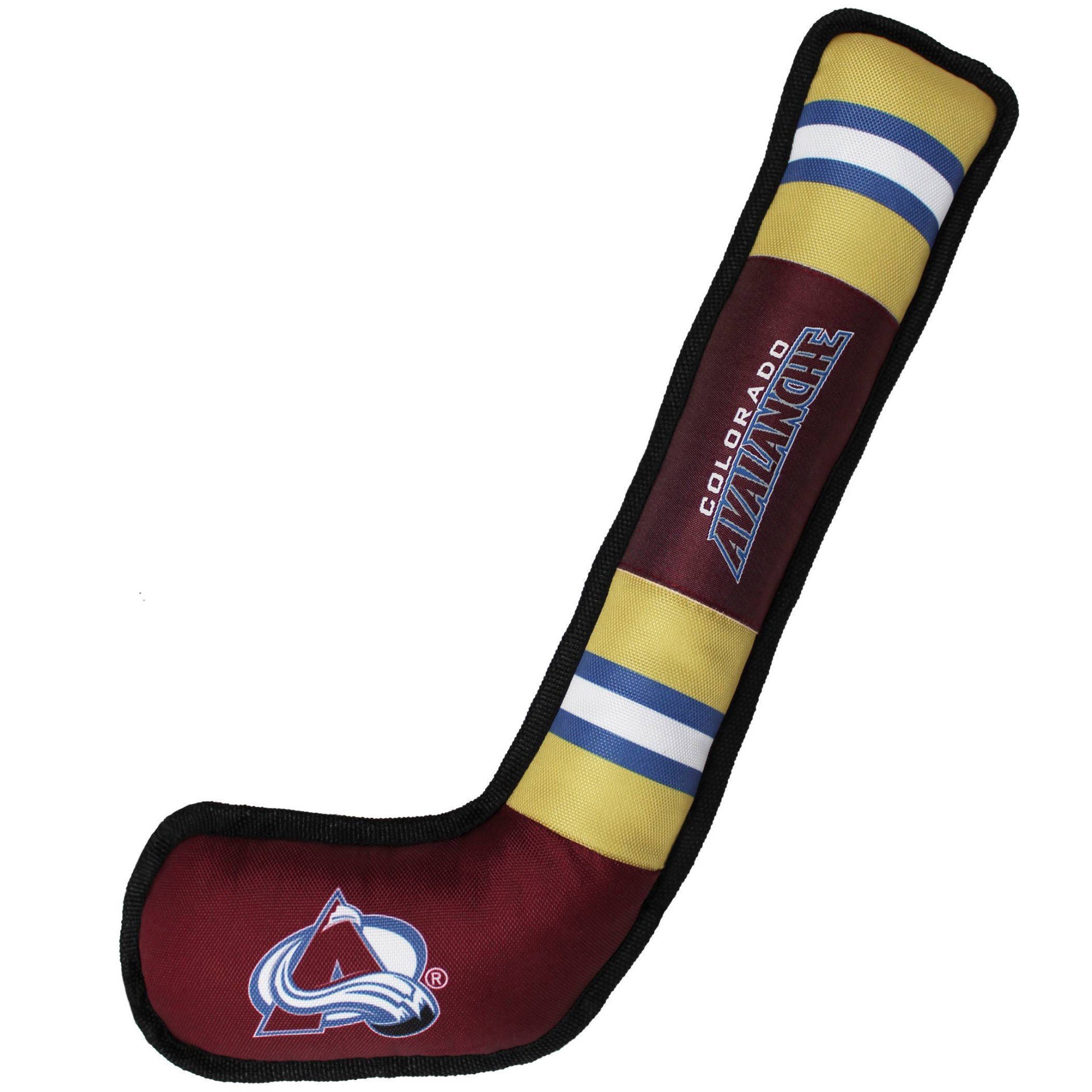 slide 1 of 3, NHL Colorado Avalanche Hockey Stick Toy, 1 ct