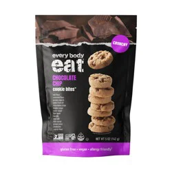 Every Body Eat Chocolate Chip Cookie Bites, 5 oz