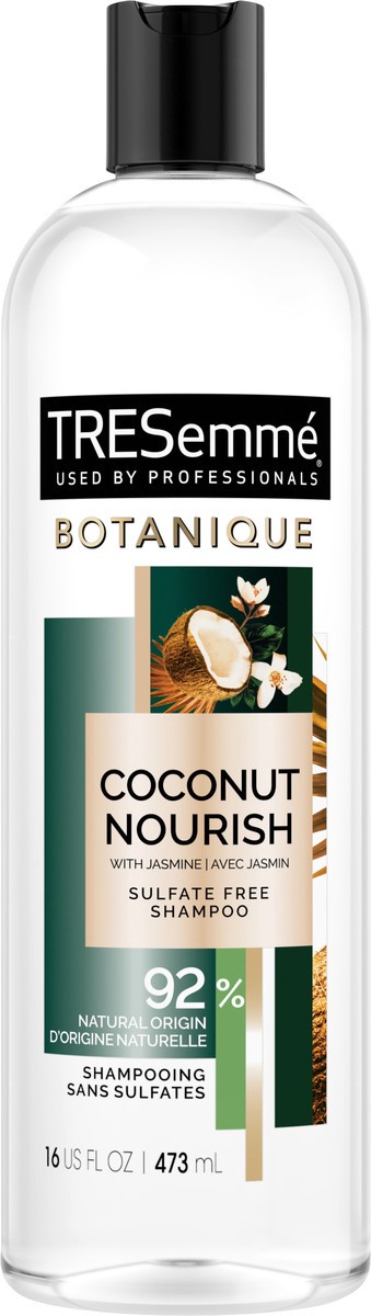 slide 2 of 3, TRESemmé Tresemme Botanique Coconut Nourish Sulfate-Free Shampoo - 16 fl oz, 16 fl oz