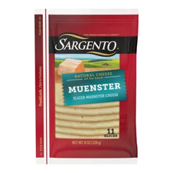 Sargento Natural Muenster Cheese 11 ea