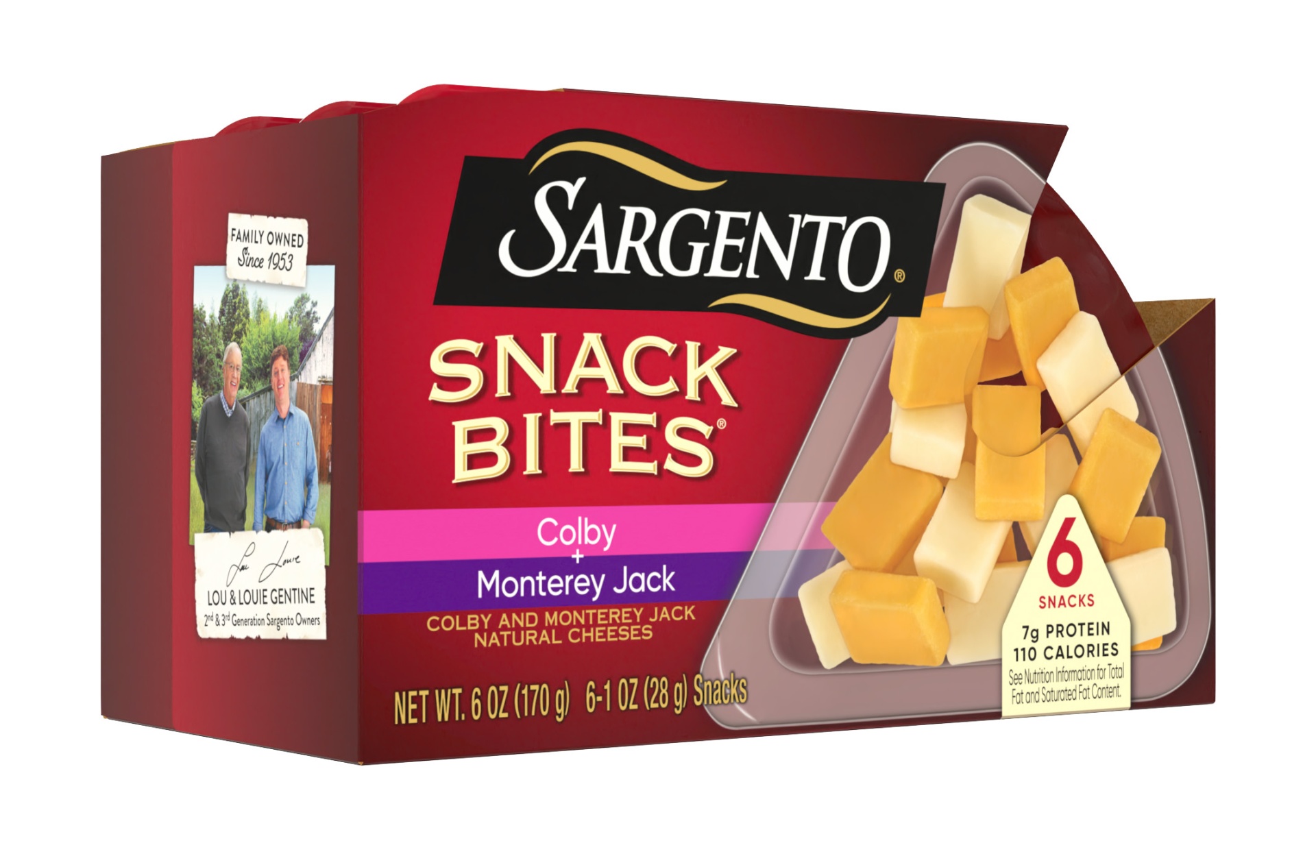 slide 3 of 7, Sargento Colby & Monterey Jack Cheese Snack Bites, 6 oz