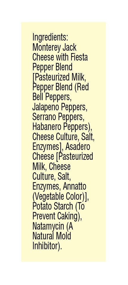 slide 6 of 7, Sargento Fiesta Pepper Jack & Asadero Cheese Snack Bites, 6 oz