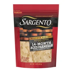 Sargento Reserve Series™ Shaved 14-Month Aged Parmesan Natural Cheese, 5 oz.