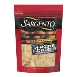 Sargento Reserve Series™ Shaved 14-Month Aged Parmesan Natural Cheese, 5 oz.
