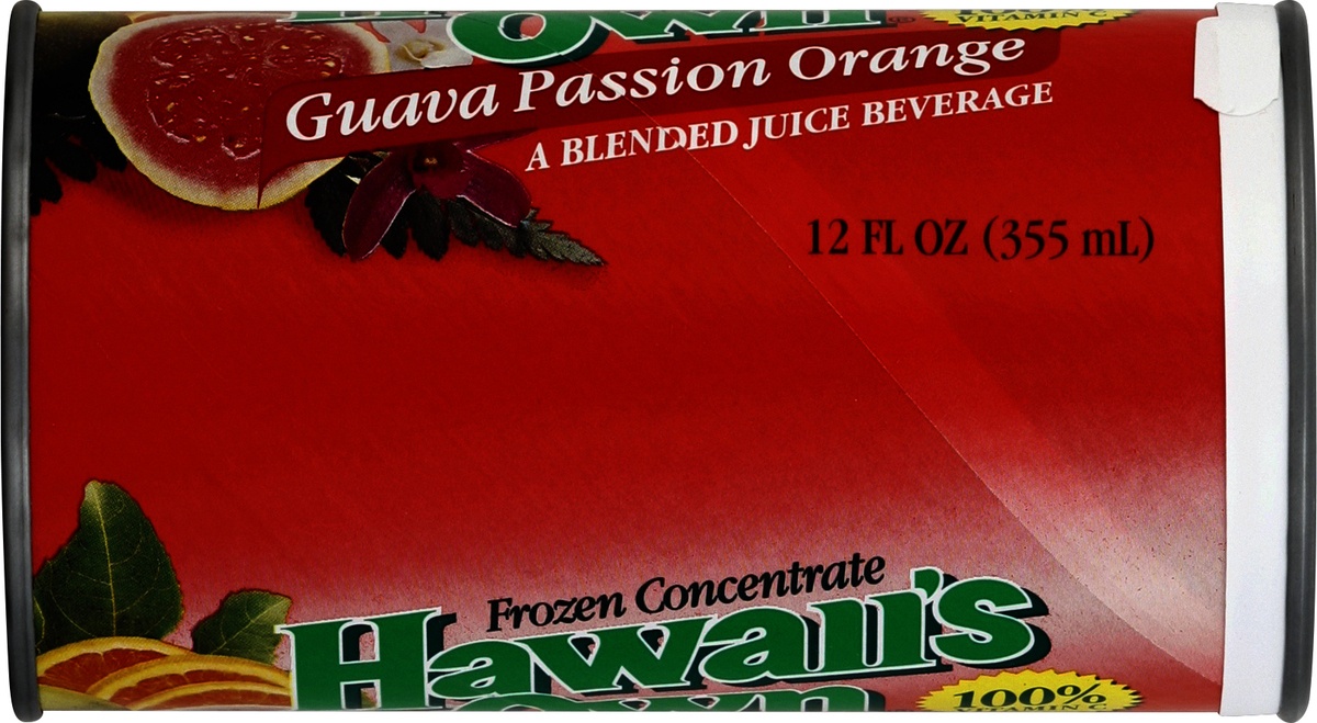 slide 4 of 4, Hawaiian's Own Frozen Concentrate 12 oz, 