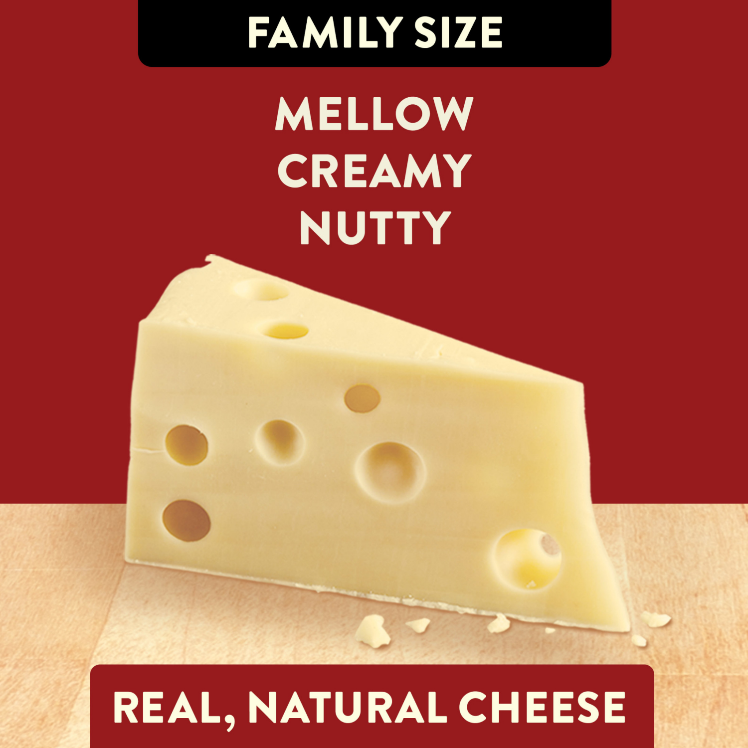 slide 2 of 8, Sargento Natural Swiss Sliced Cheese Family Pack 22 ea, 22 ct