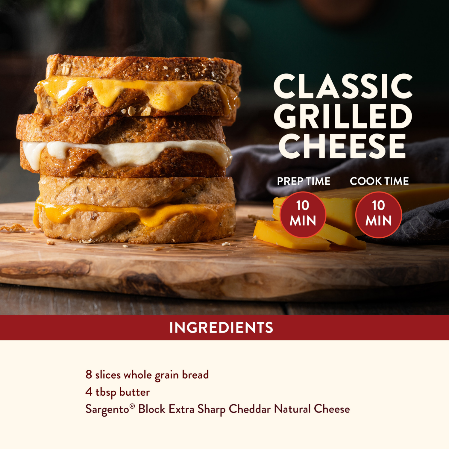 slide 7 of 8, Sargento Block Extra Sharp Cheddar Natural Cheese, 7 oz., 7 oz