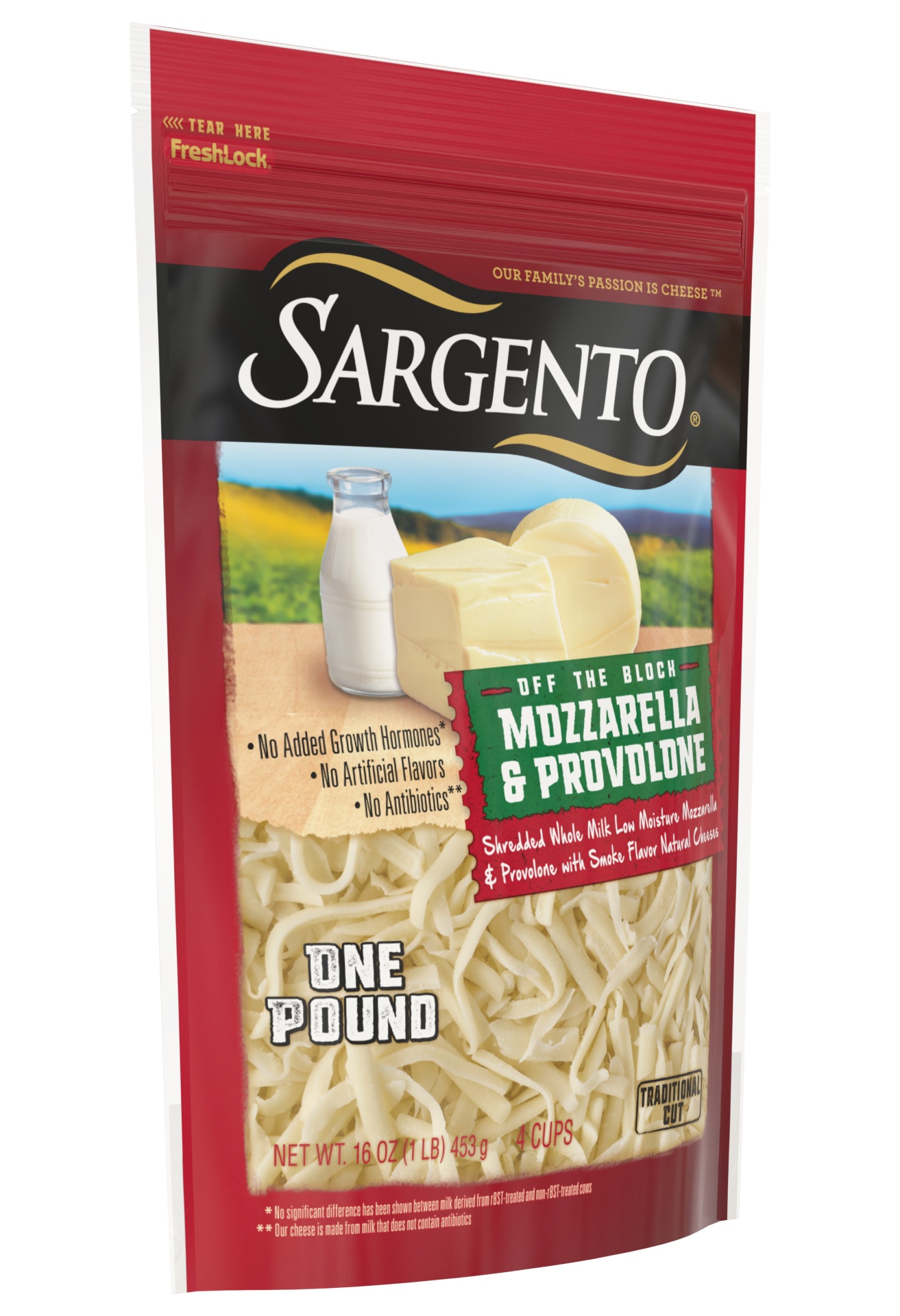 slide 3 of 7, Sargento Shredded Mozzarella & Provolone with Natural Smoke Flavor Natural Cheeses, 16 oz., 16 oz