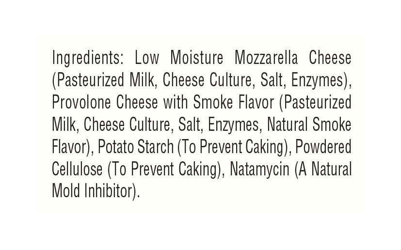 slide 6 of 7, Sargento Shredded Mozzarella & Provolone with Natural Smoke Flavor Natural Cheeses, 16 oz., 16 oz