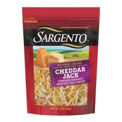 Sargento Shredded Cheddar Jack Natural Cheese, 8 oz.