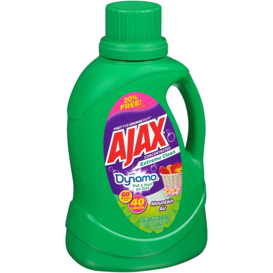 slide 2 of 6, Ajax Mountain Air Laundry Detergent 60 fl oz, 60 fl oz