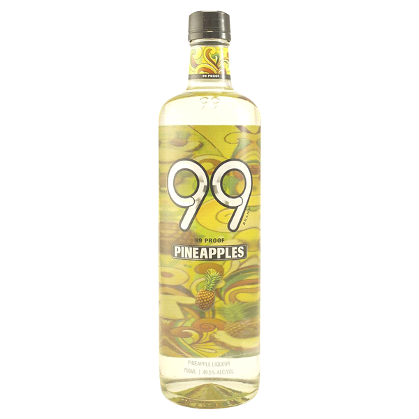 slide 1 of 1, 99 Brand 99 Pineapple Liqueur 750ml 99 Proof, 750 ml