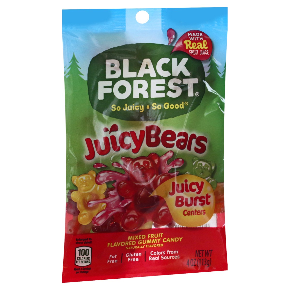 slide 4 of 9, Black Forest Juicy Bears Peg Bag, 1 ct