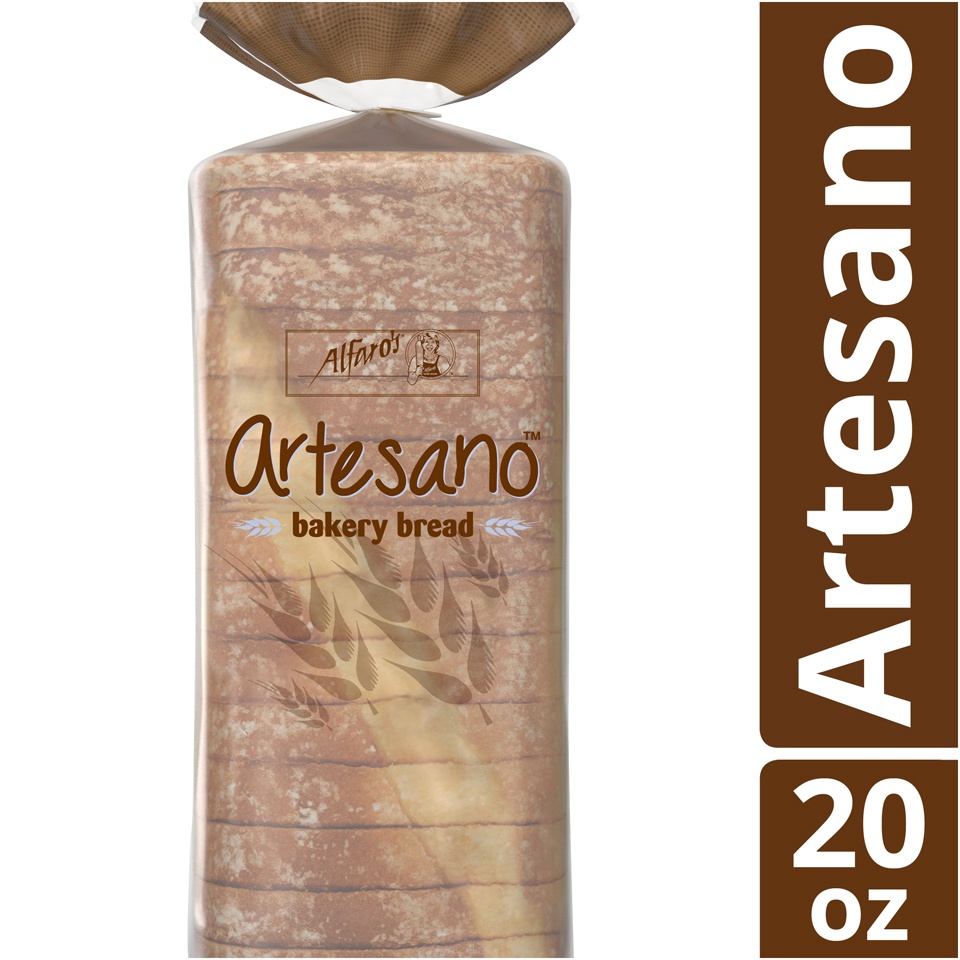 slide 2 of 9, Alfaro's Artesano Style Bread, 20 oz