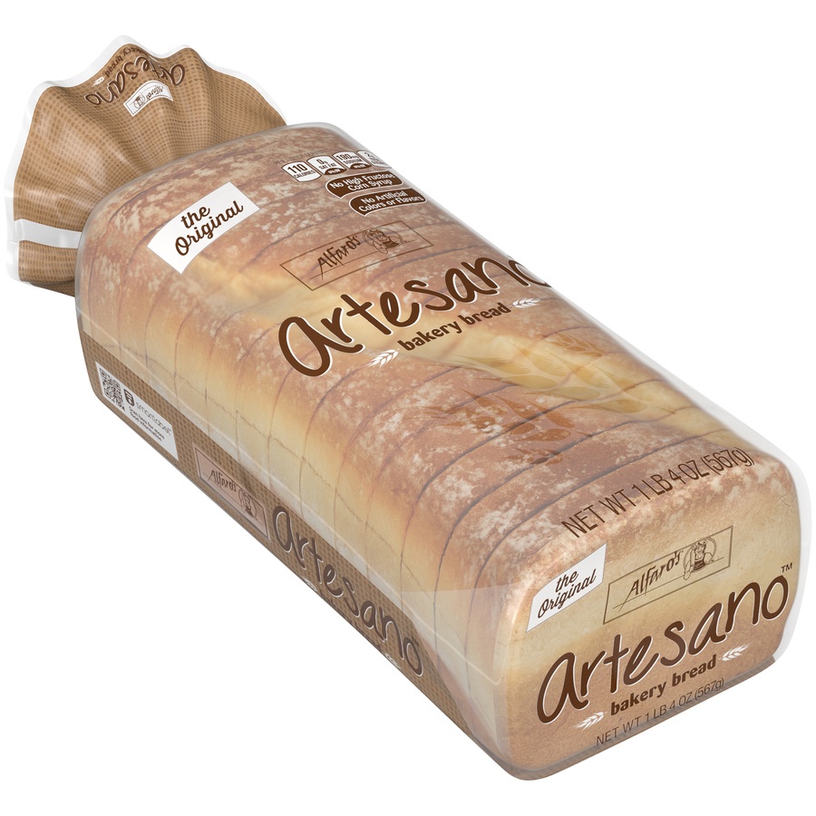slide 3 of 9, Alfaro's Artesano Style Bread, 20 oz