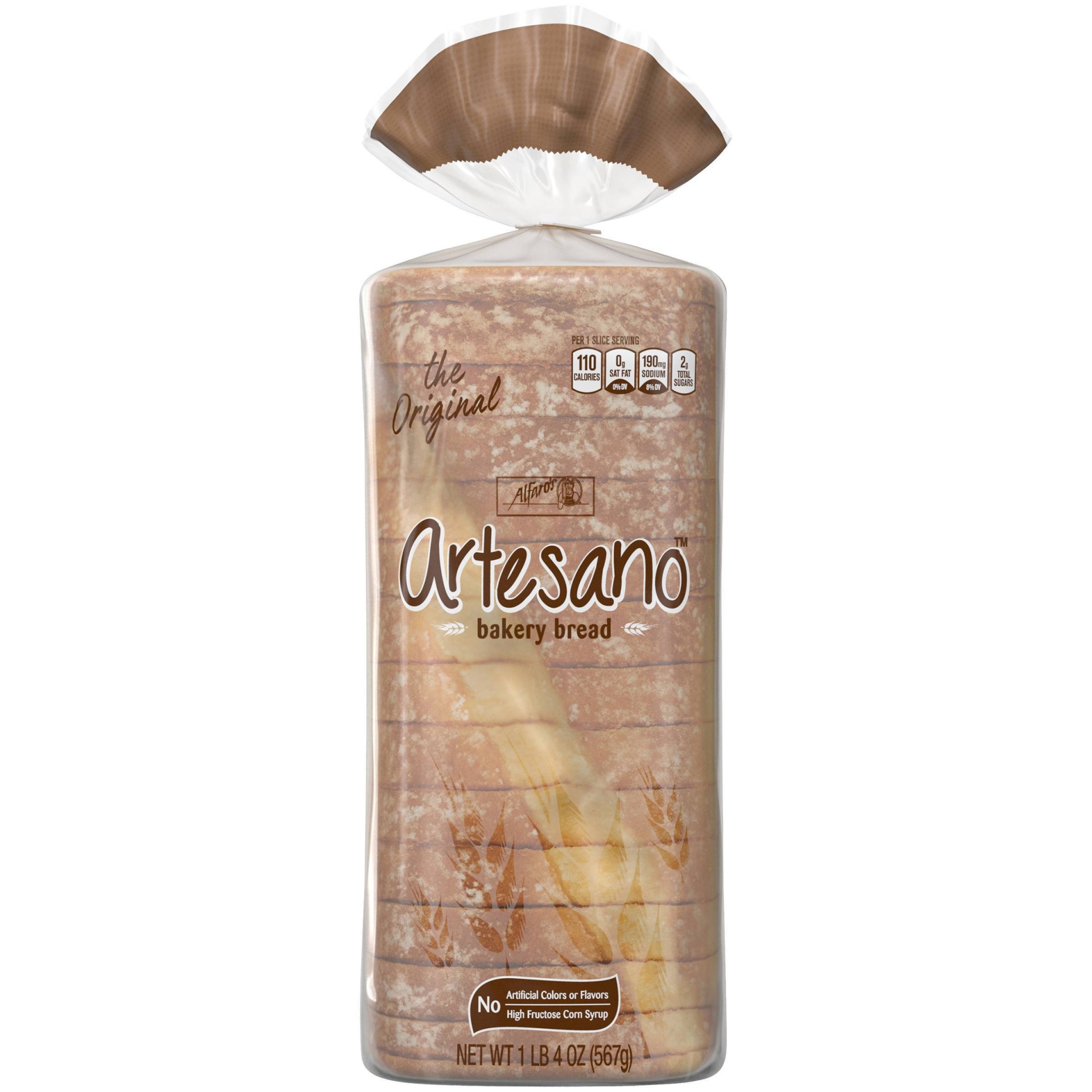 slide 1 of 9, Alfaro's Artesano Style Bread, 20 oz