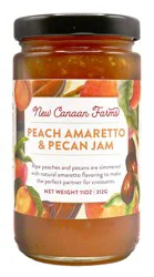 New Canaan Farms Peach Amaretto & Pecan Jam