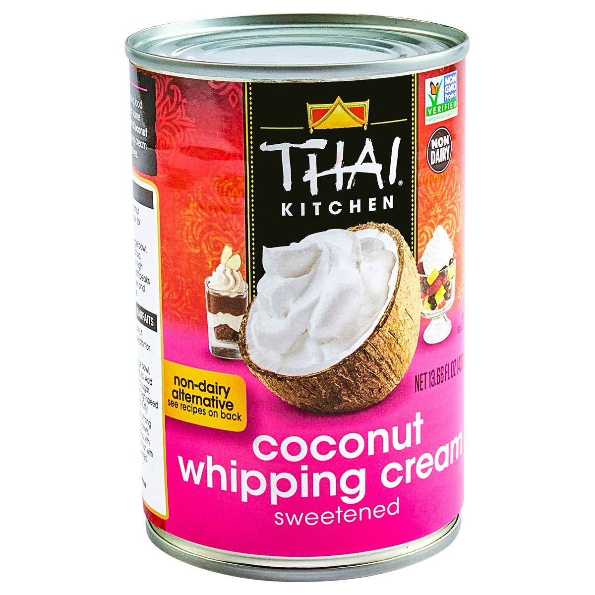 slide 6 of 13, Thai Kitchen Sweetened Coconut Whipping Cream, 13.660 fl oz, 13.66 fl oz