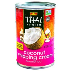 Thai Kitchen Sweetened Coconut Whipping Cream, 13.660 fl oz