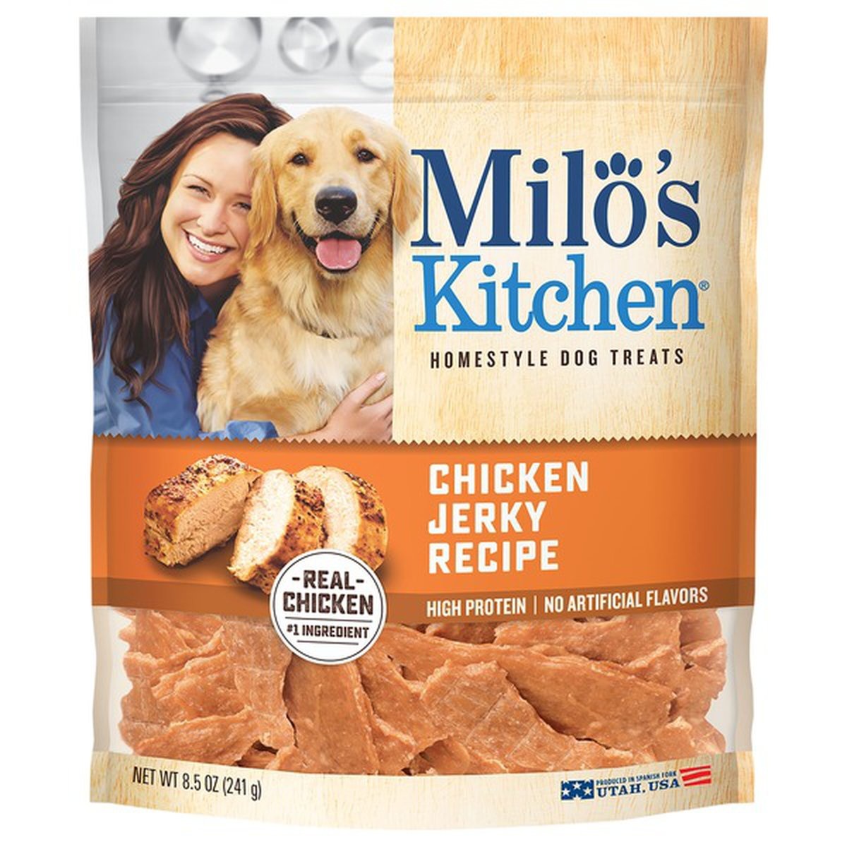 slide 1 of 1, Milo's Kitchen Dog Treat, 8.5 oz
