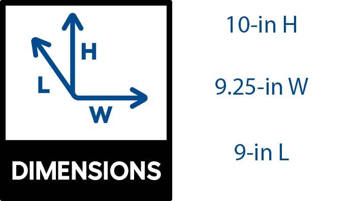 slide 2 of 6, IMPERIAL Black Galvanized steel Square Roof Louver, 1 ct
