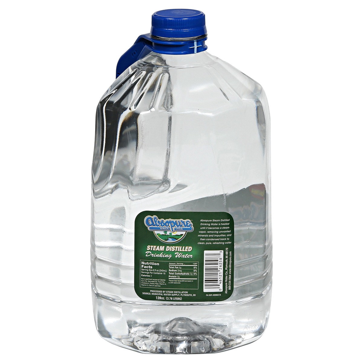 slide 2 of 2, Absopure Distilled Water, 1 gal