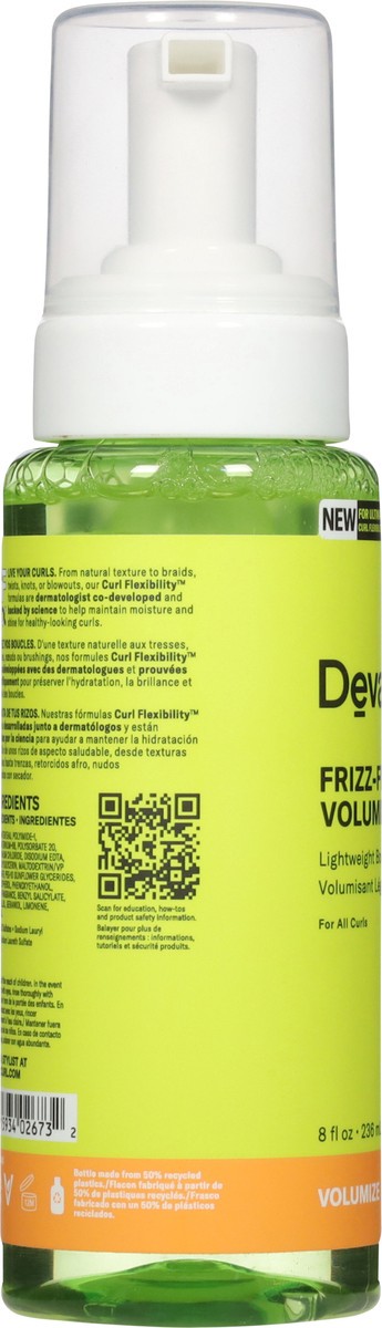 slide 4 of 12, DevaCurl Frizz-Fighting Volumizing Foam 8 fl oz, 8 fl oz