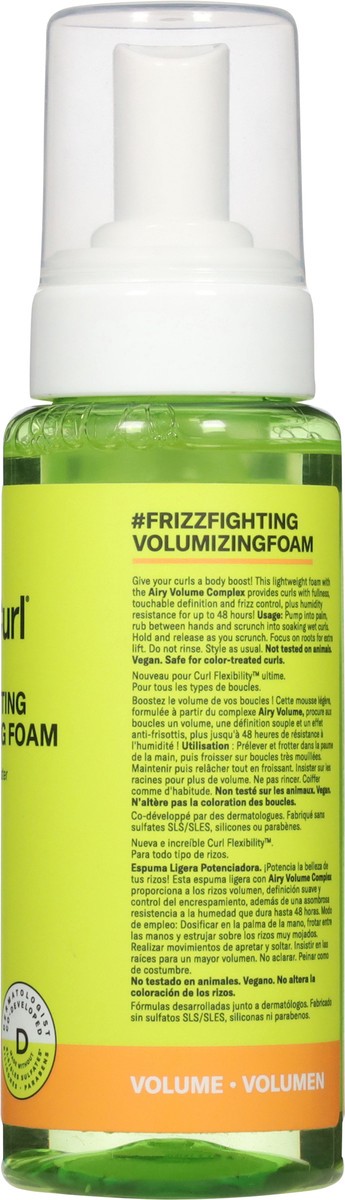 slide 5 of 12, DevaCurl Frizz-Fighting Volumizing Foam 8 fl oz, 8 fl oz