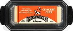 New Bridge Cheese, Cracker Cuts, Cheddar Cheese, New York Extra Sharp