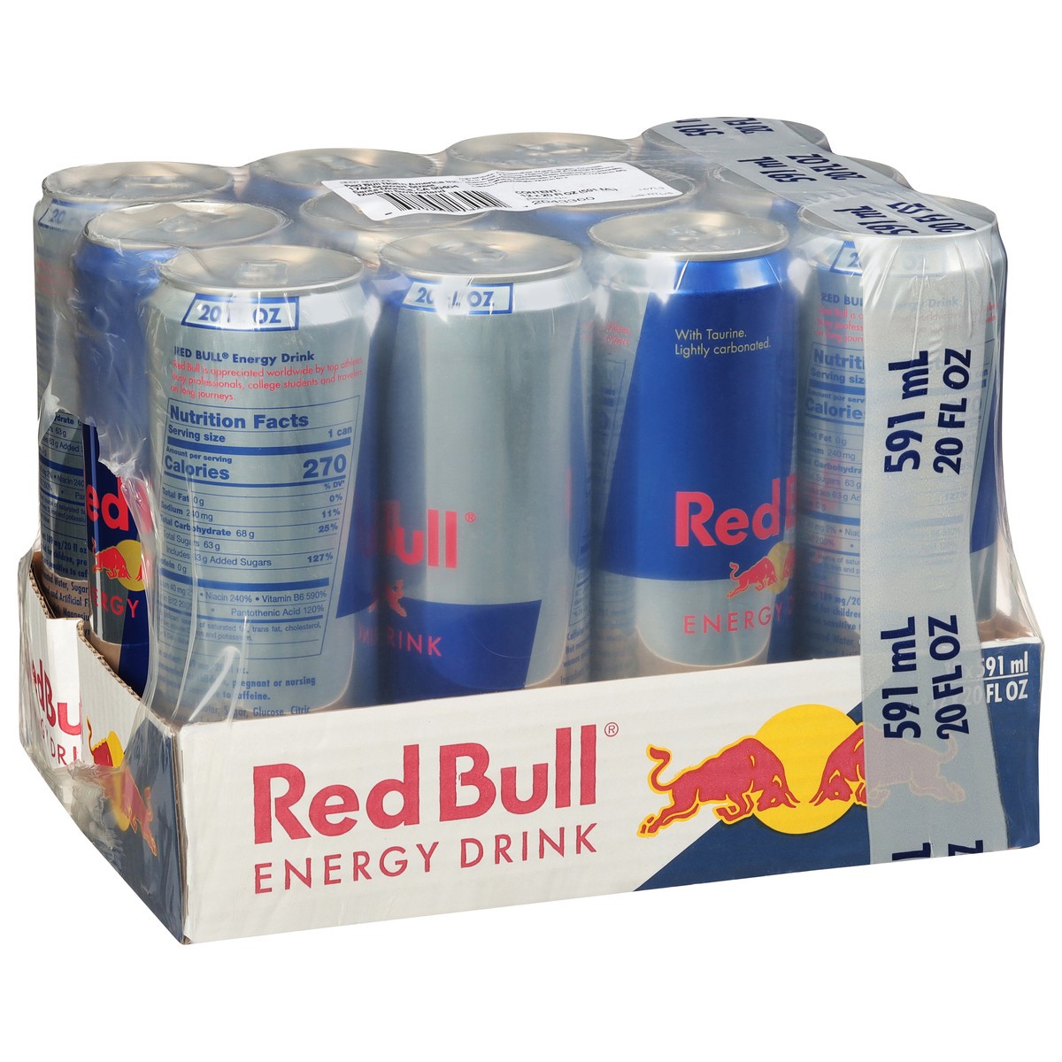 slide 2 of 9, Red Bull Energy Drink 12 - 20 fl oz Cans, 