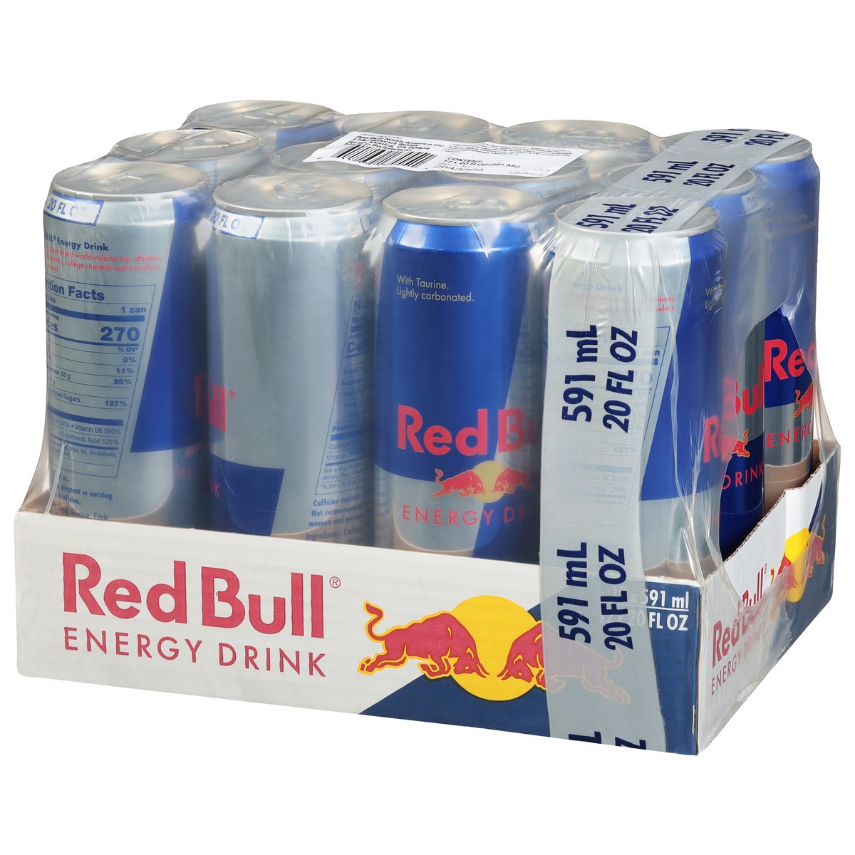 slide 3 of 9, Red Bull Energy Drink 12 - 20 fl oz Cans, 