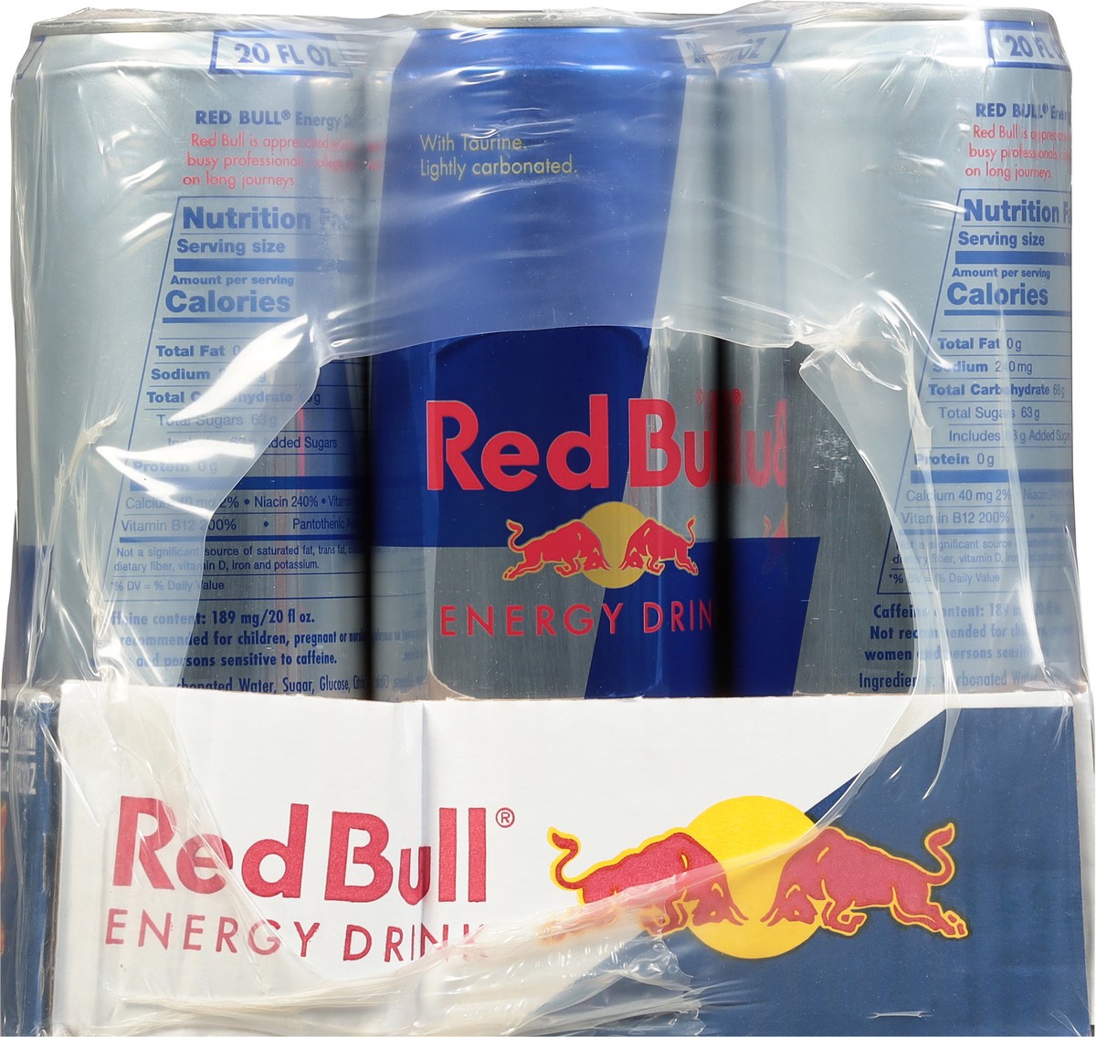 slide 6 of 9, Red Bull Energy Drink 12 - 20 fl oz Cans, 