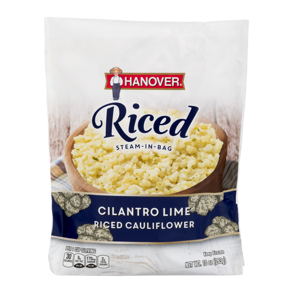 slide 1 of 5, Hanover Riced Cauliflower 10 oz, 10 oz