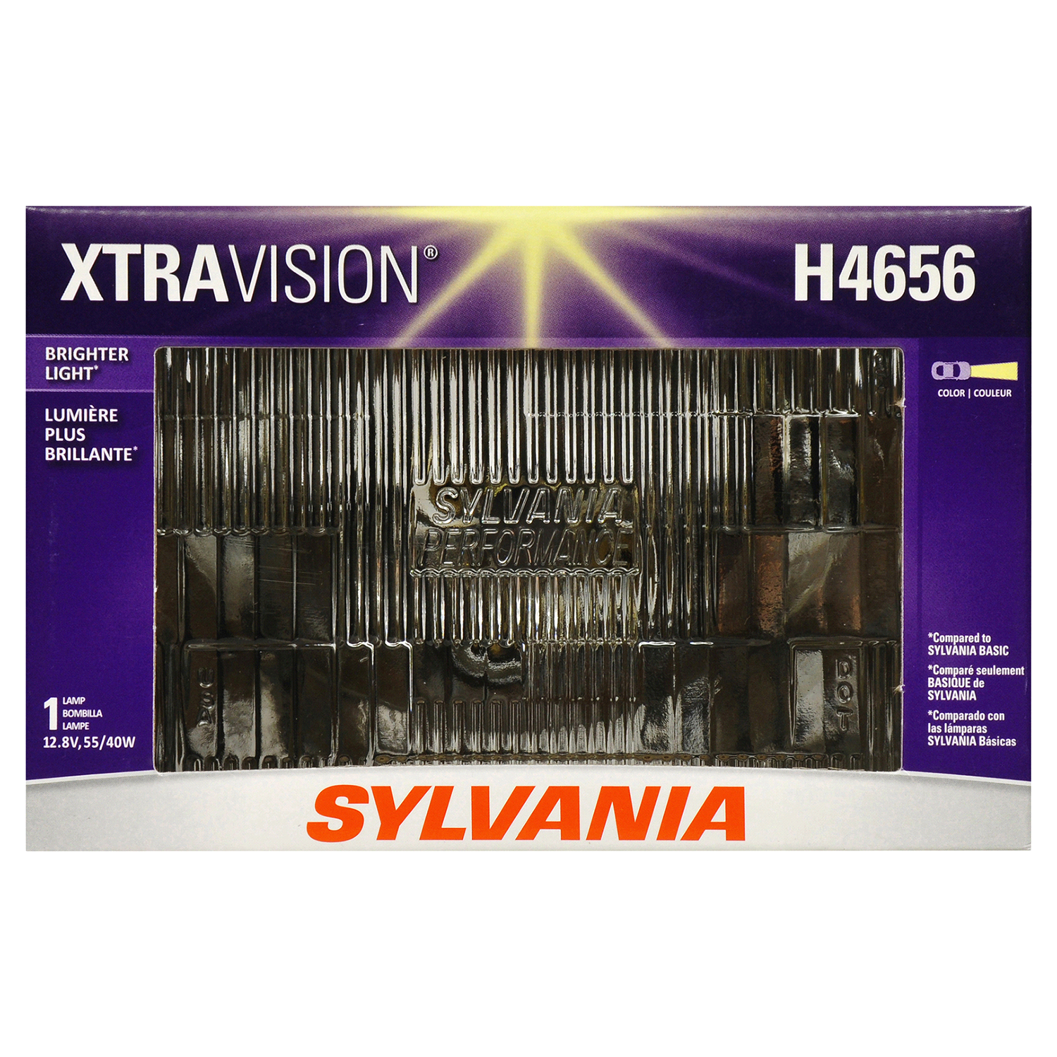 slide 1 of 4, Sylvania H4656 XtraVision Headlight, 1 ct