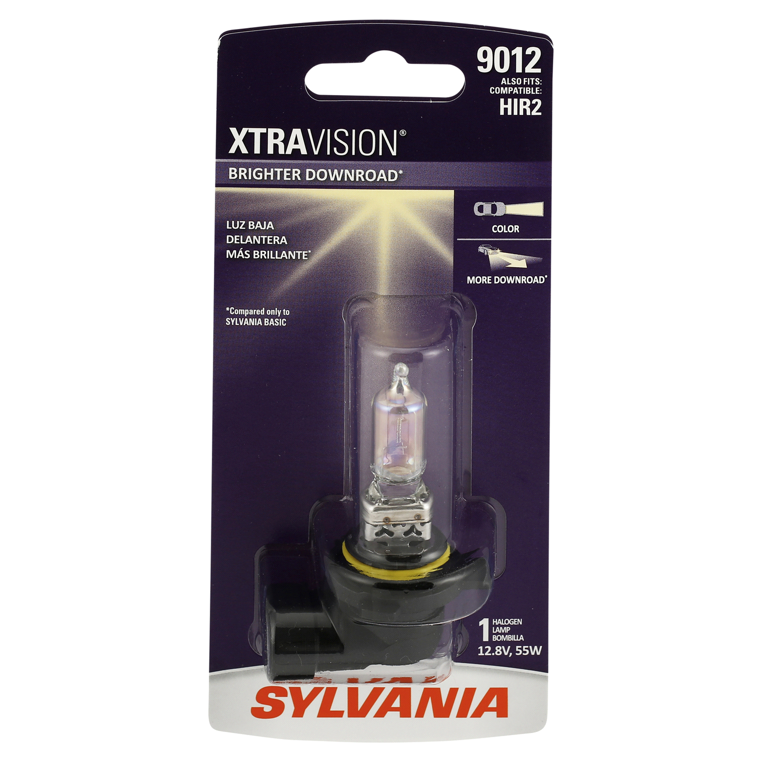 slide 1 of 1, Sylvania Xtravision Headlight 9012Xv, 1.7 oz